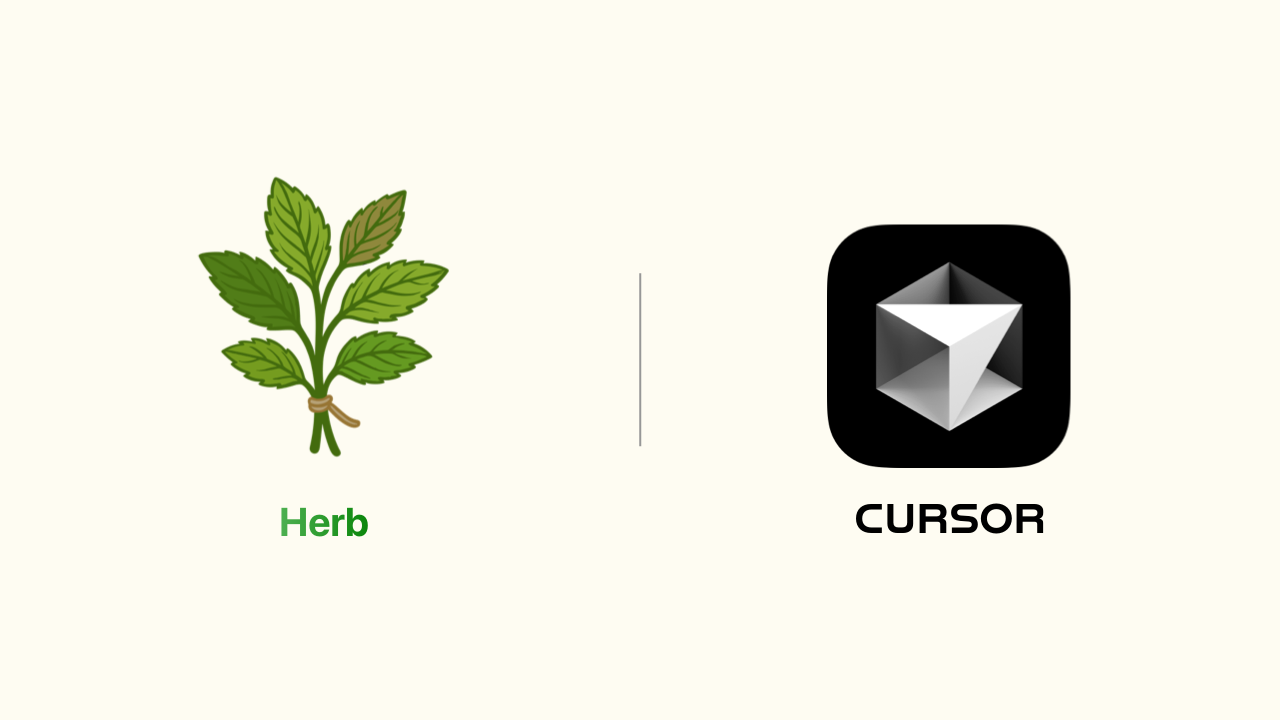 Herb with Cursor
